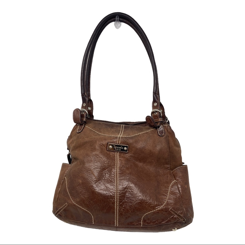 Tignanello soft slouchy leather shoulderbag